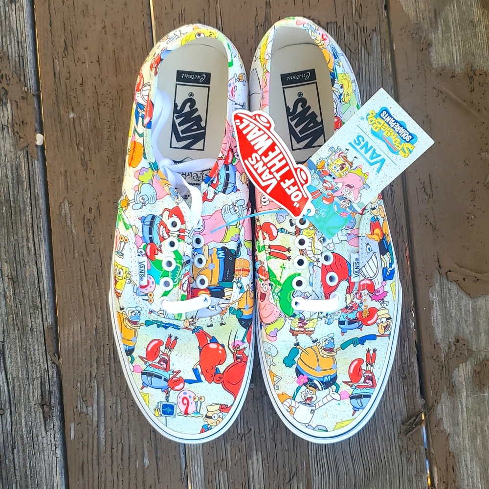 Spongebob Vans Customs